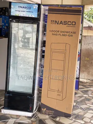 Plain Nasco 298l Display Fridge