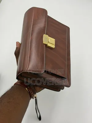 Mont Blanc Leather Clutch Bag