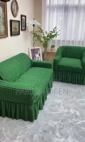 4 Pcs Luxury Sofa Skirt Covers(Sold As A Set )In Diff Colors As Well