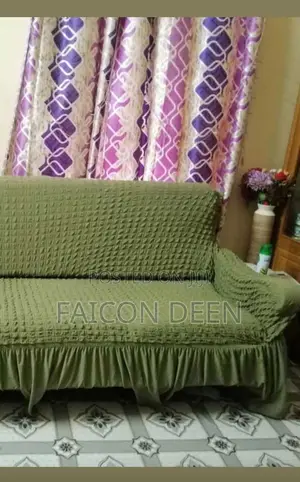 Strong Thick Cotton 4 PCS Sofa Skirt Covers (Only Sold as a Set )