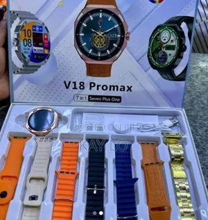 V18 Smart Watch 7in1 Plus One