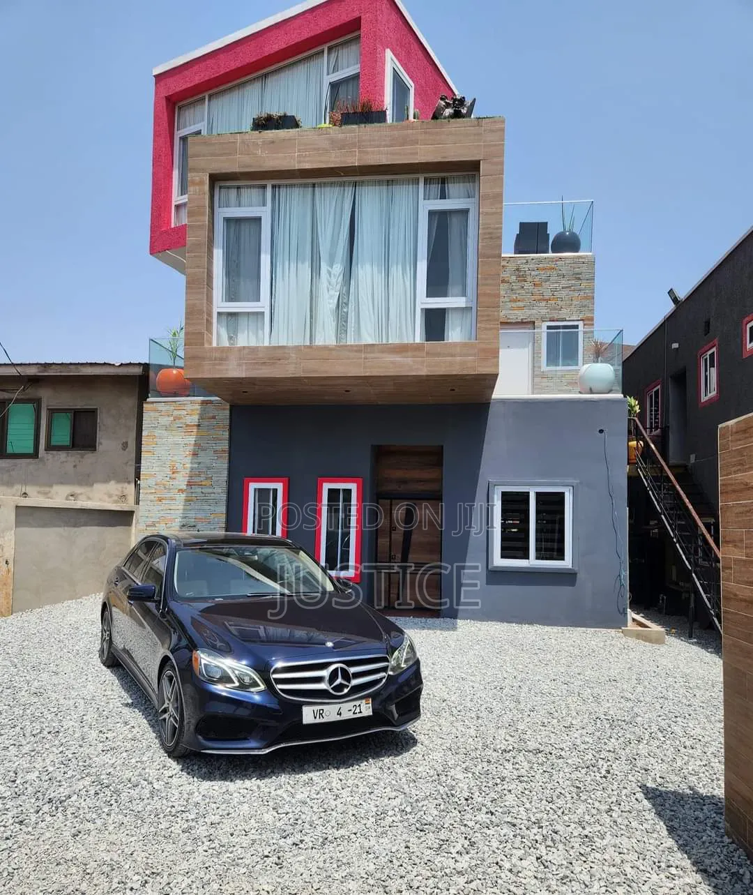 Furnished 3bdrm Duplex in Tesano, Police Station for rent
