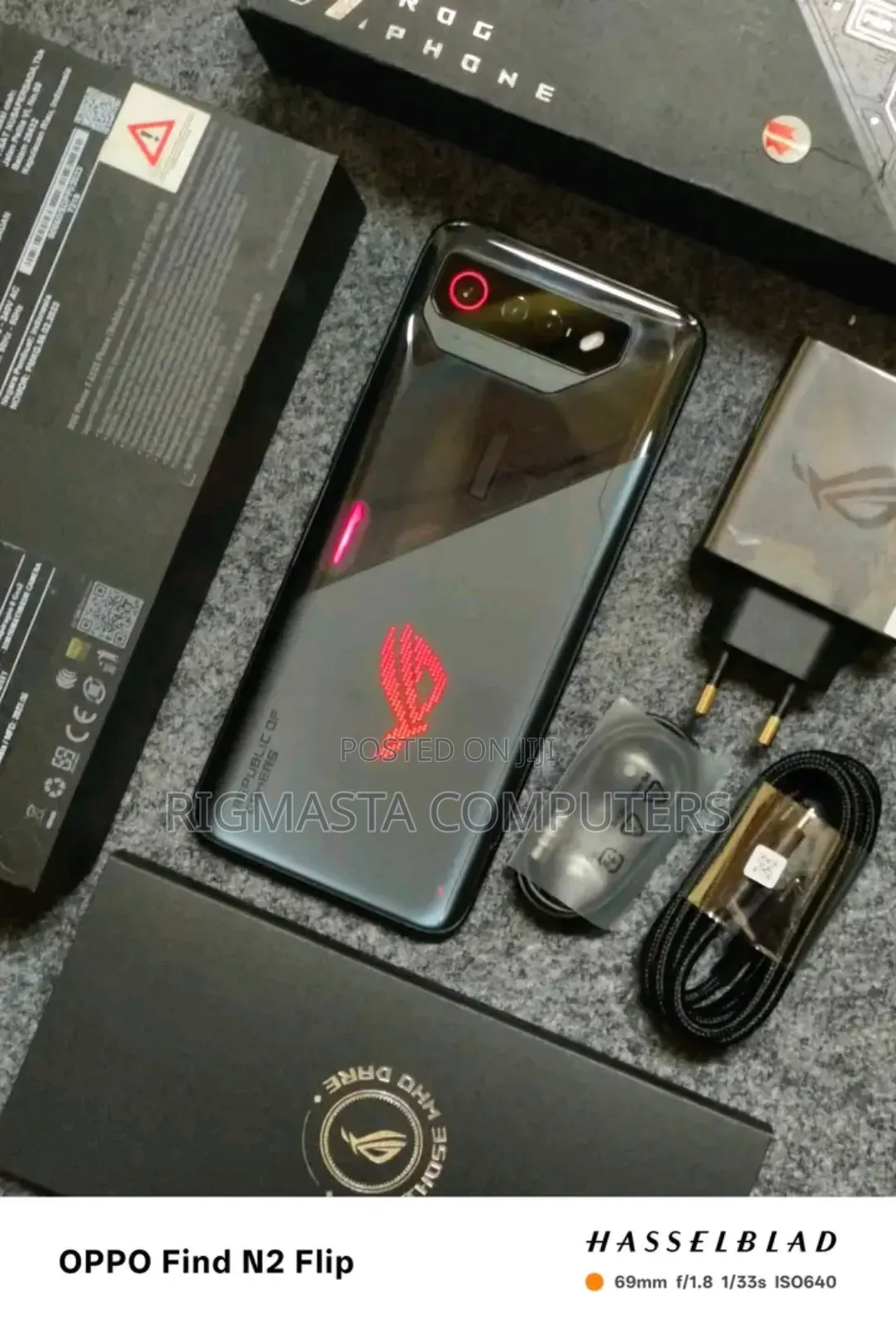 New Asus ROG Phone 7 Ultimate 512 GB Black