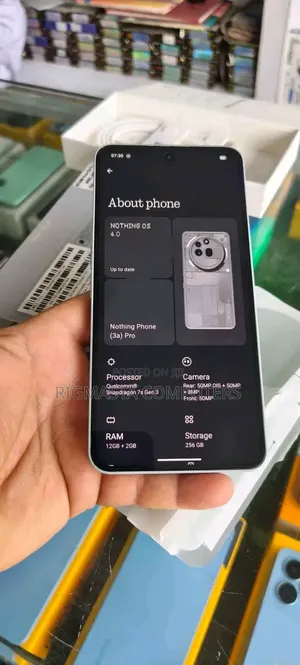 New Nothing Phone 3a Pro 256 GB White