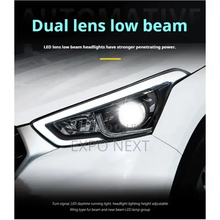 Hyundai Ix25 Creta 2015-2019 Led Head Lights