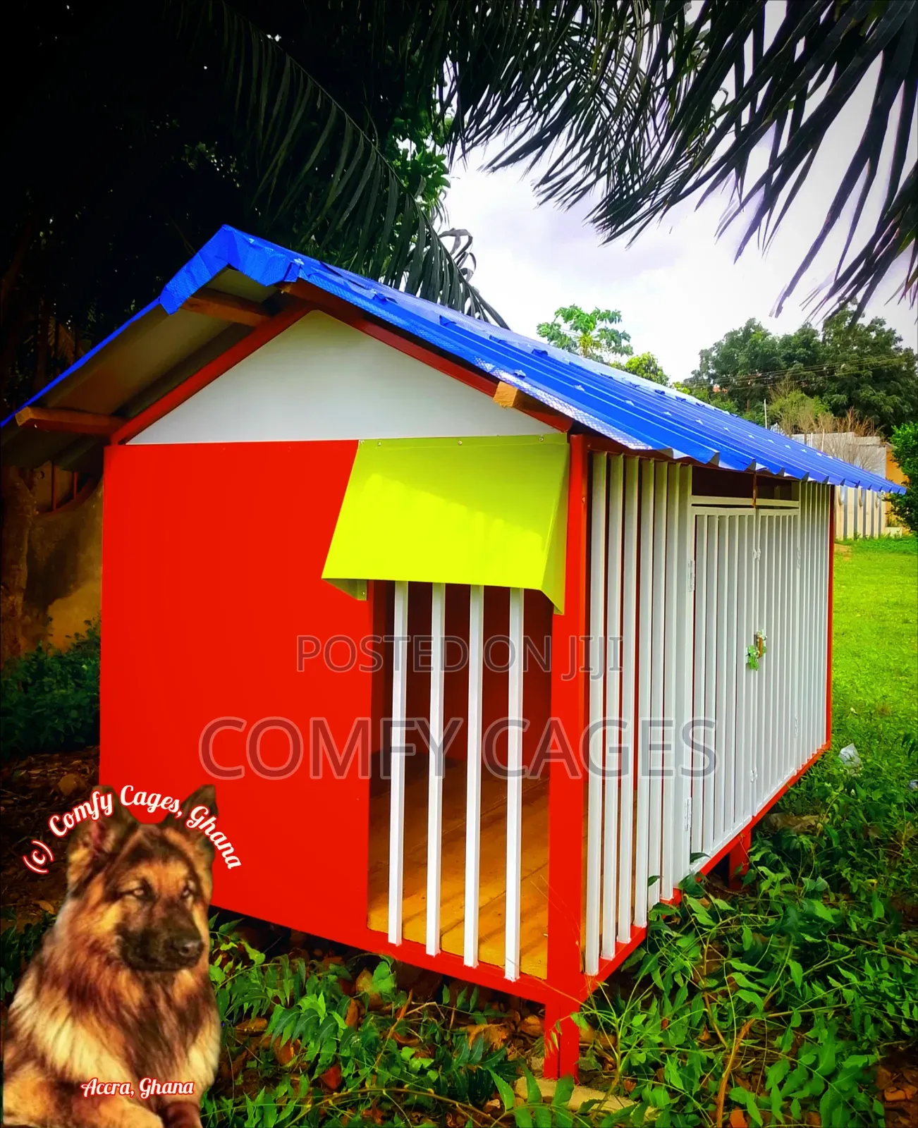 Strong Double Galvanized Steel Comfy Cage/House