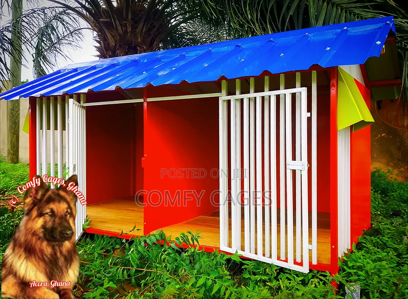 Strong Double Galvanized Steel Comfy Cage/House