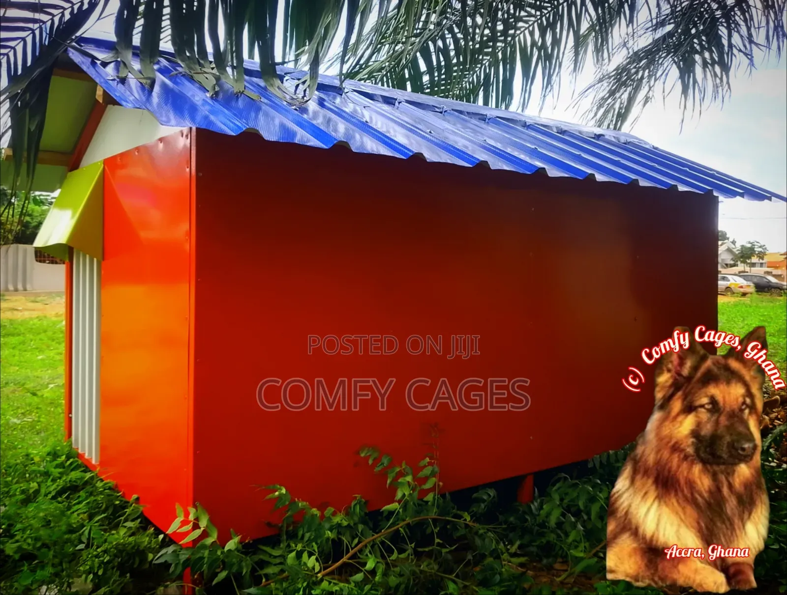Strong Double Galvanized Steel Comfy Cage/House