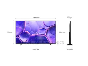 Samsung 75u8072f 75” Smart Crystal Uhd Tv