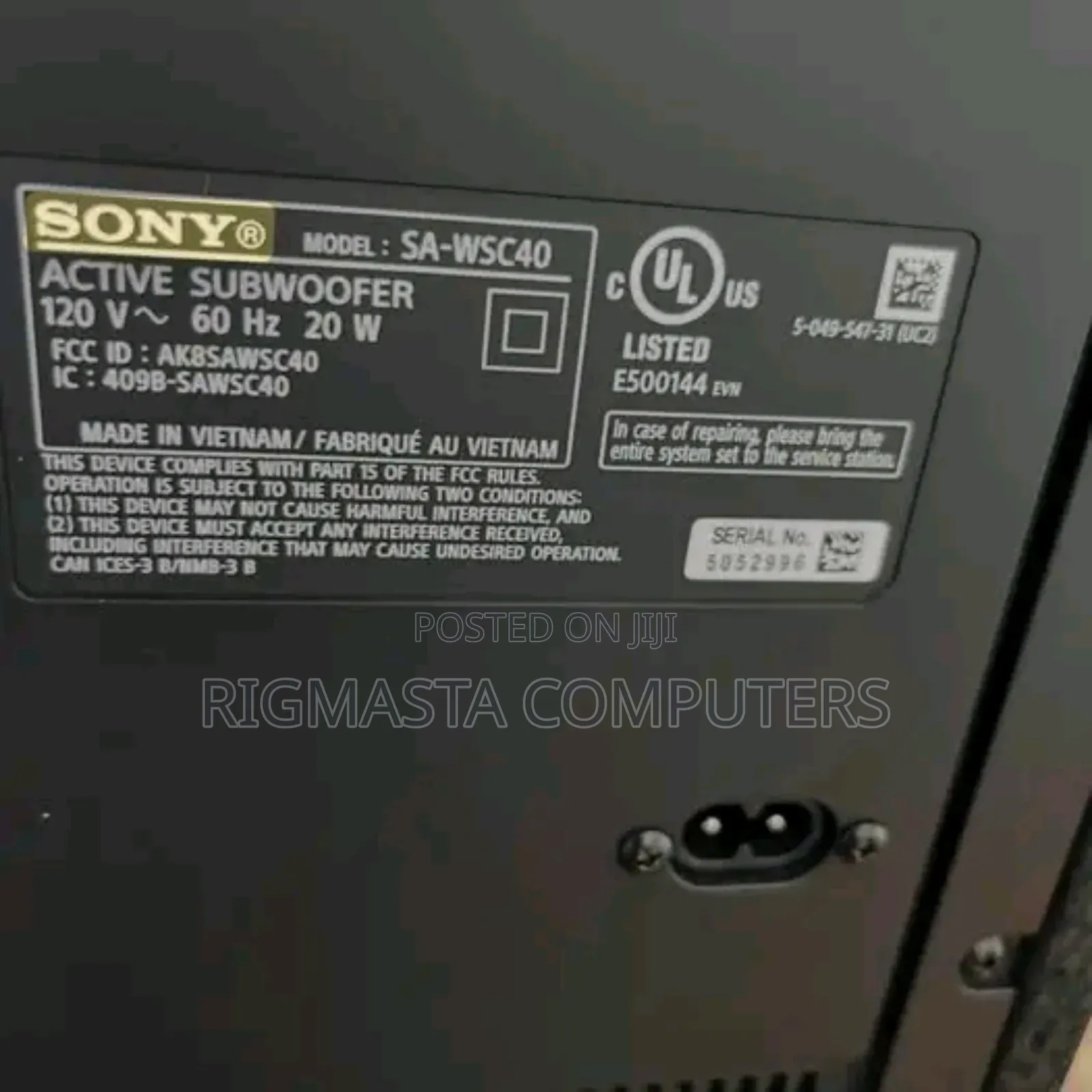 Sony Wireless Soundar