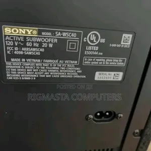 Sony Wireless Soundar