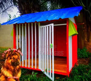 Durable Galvanized Steel Comfy Security Dog Cage/House