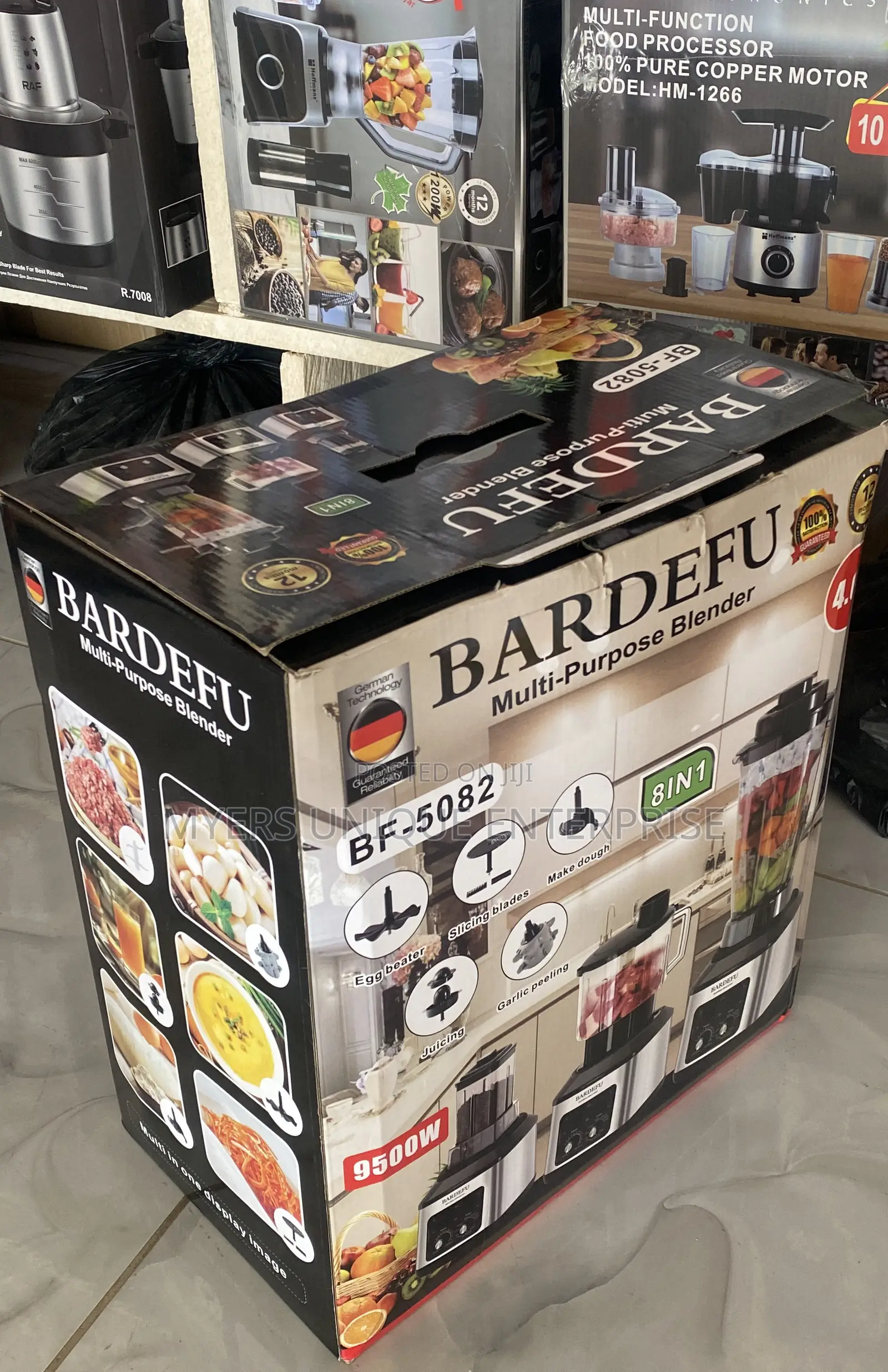 Highly Efficient Bardefu Blender 9500w (8in1)