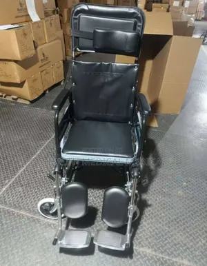 Commode Wheel Chair Long Back