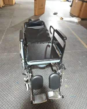 Commode Wheel Chair Long Back