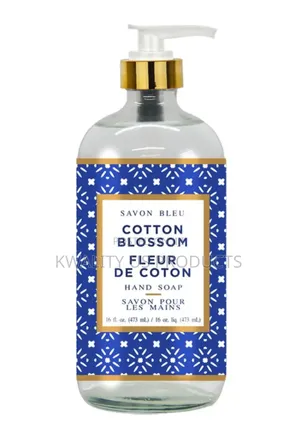 Savon Bleu Hand Soap Collection In Glass Bottles - 4 Pack
