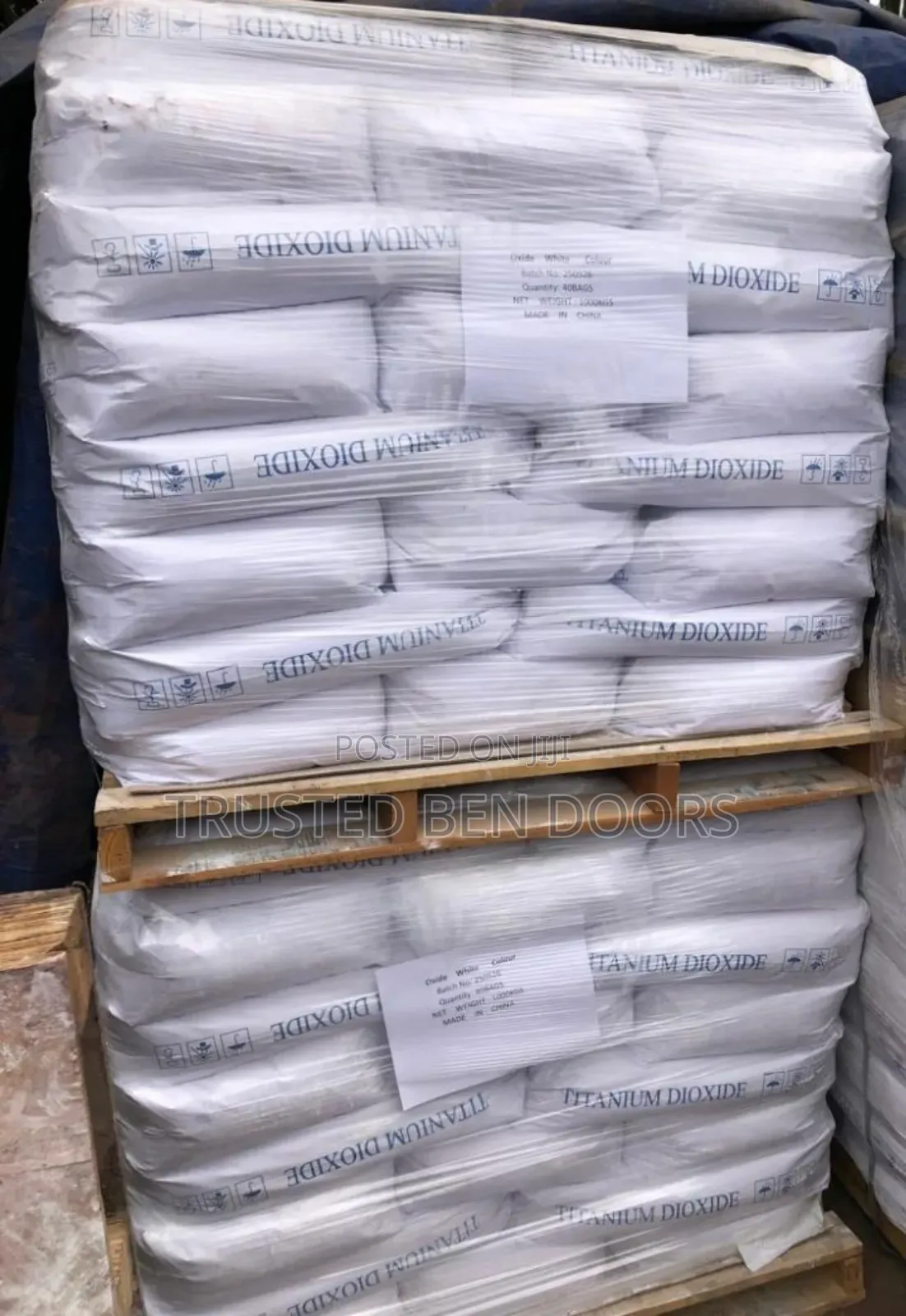 White Colour Pigment Titanium Dioxide Pigment for Construction Works
