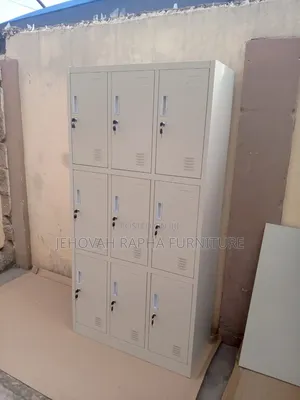 9 Doors Metal Credenza for Office
