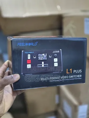 Multi Format Video Switcher and Streamer L1 Plus 4 Channels Feelworld