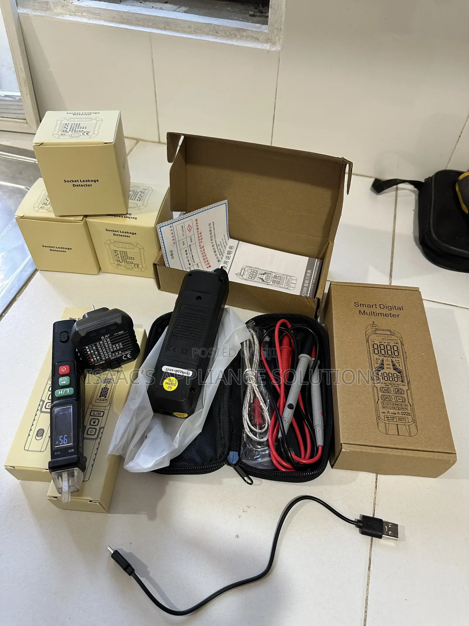 Professional Rechargeable Smart Digital Multimeter