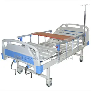 2 Crank Manual Hospital Bed (No Mattress)