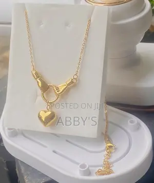 The Heart in Hands Love Necklace