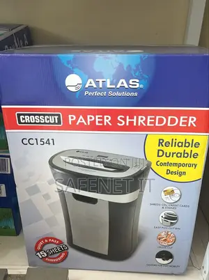 Atlas 15 Sheets Crosscut Paper Shredder