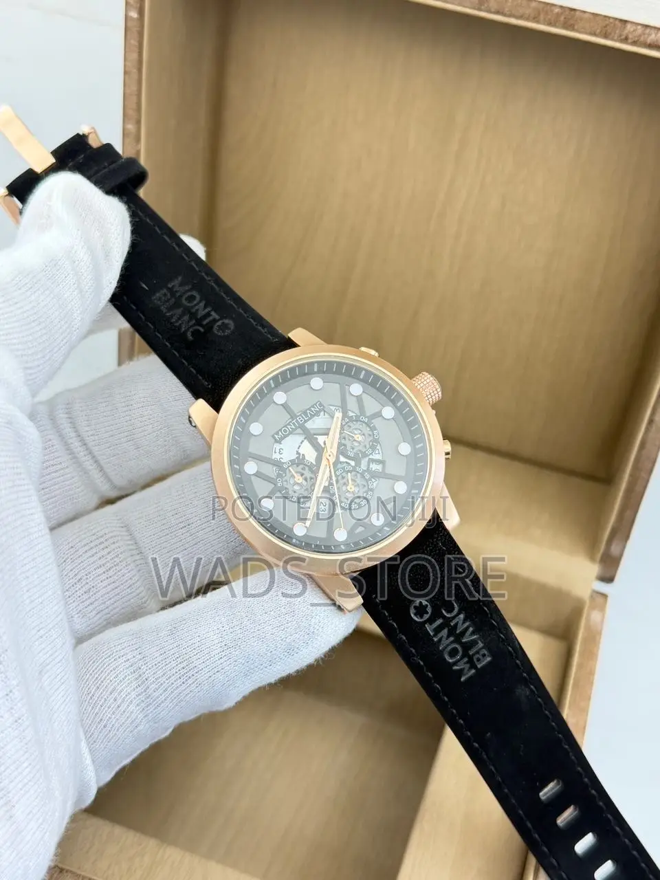 Mont Blanc Chronograph Watch – Brand New