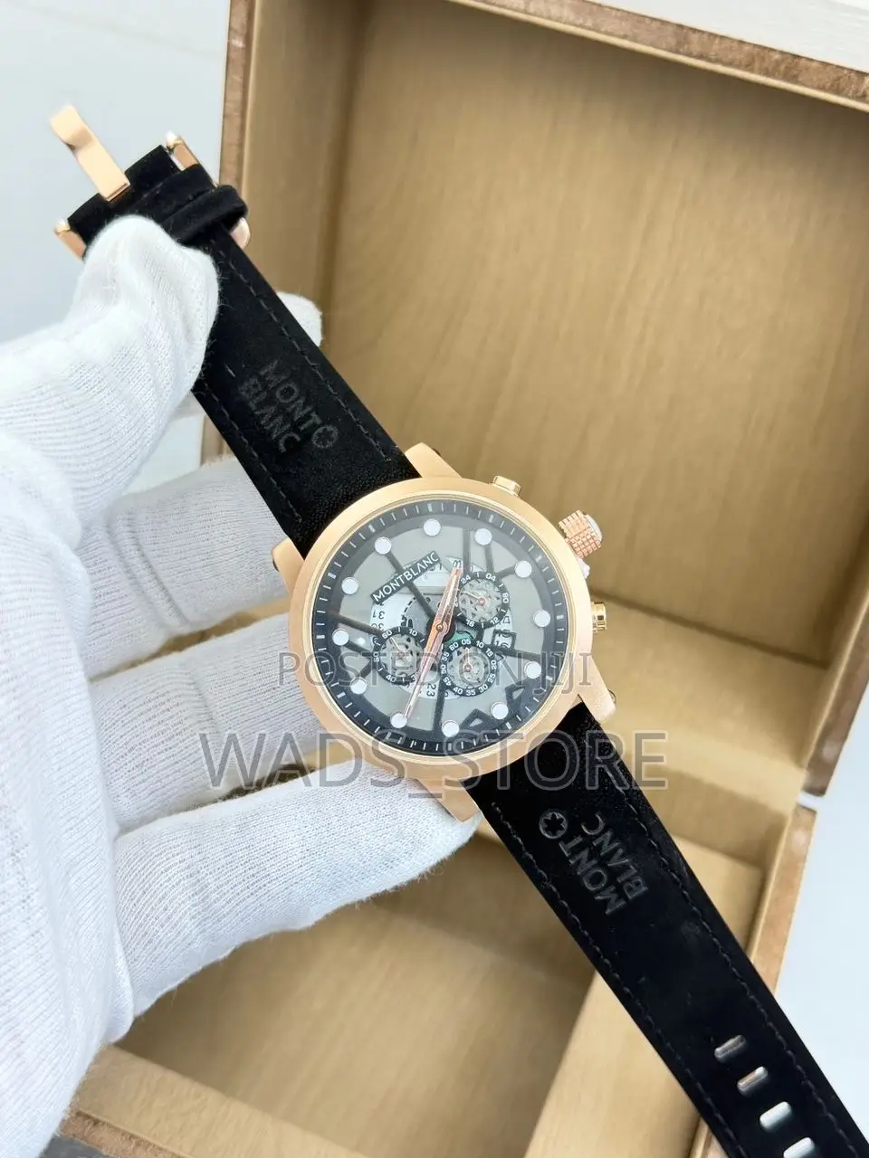 Mont Blanc Chronograph Watch – Brand New