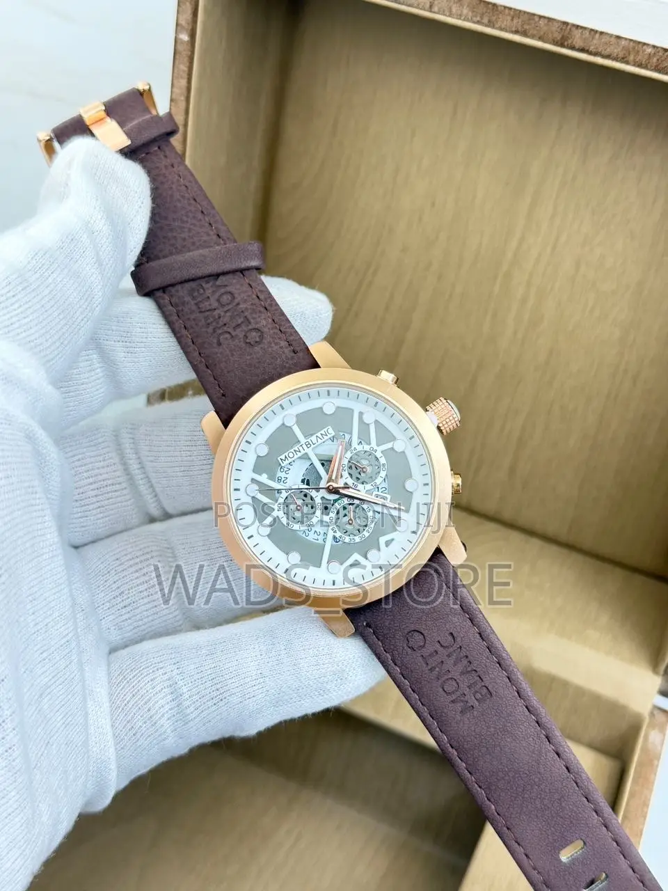 Mont Blanc Chronograph Watch – Brand New