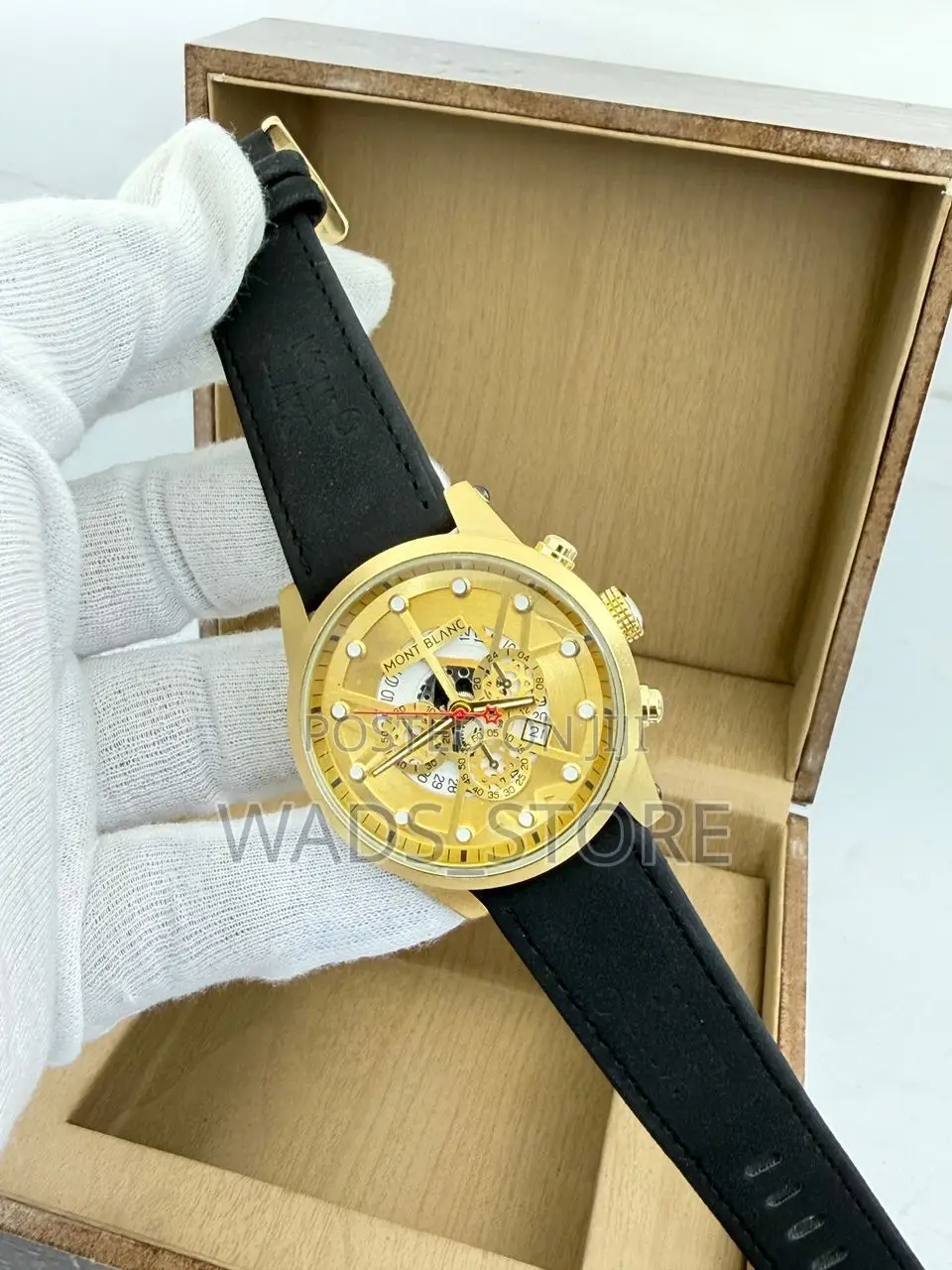 Mont Blanc Chronograph Watch – Brand New