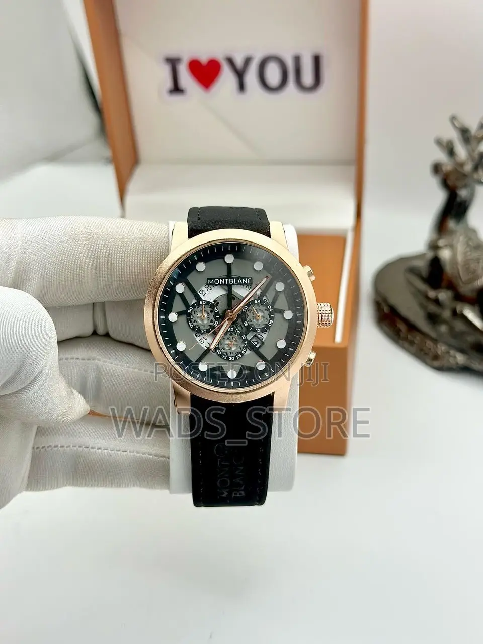 Mont Blanc Chronograph Watch – Brand New