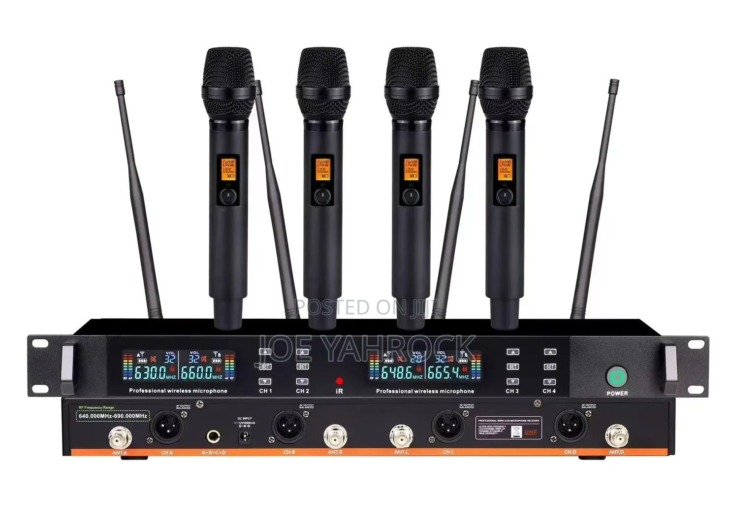 4 in 1 Cordless/Wireless Microphone