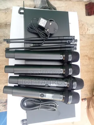 4 in 1 Cordless/Wireless Microphone