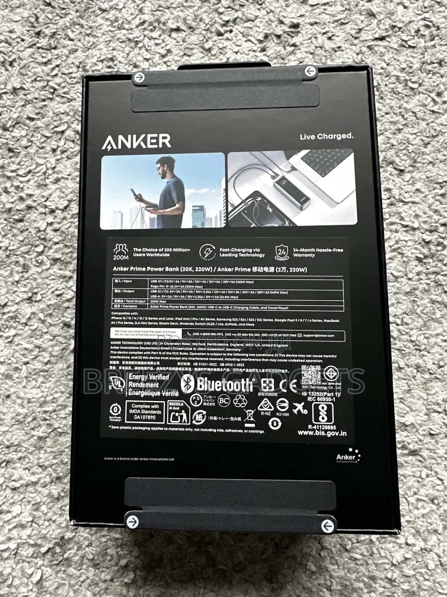 Anker Prime Power Bank (220w)
