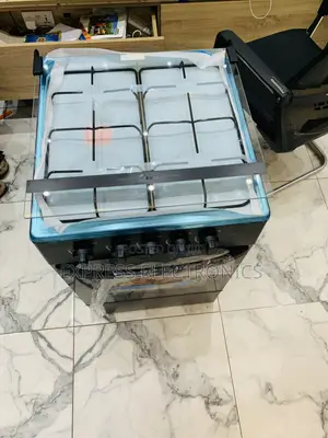 Grab the New Black Gas Cooker Oven 4burner Midea