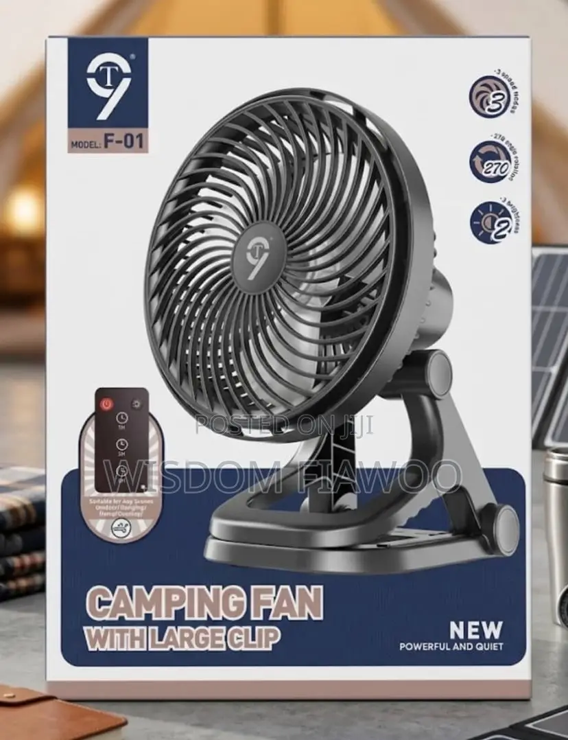 F01 Rechargeable Fan (Last for 12hours)