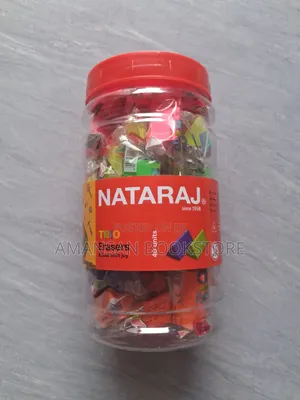Nataraj: Trio Erasers (40 Erasers Per Pack)