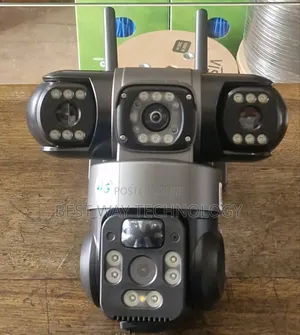 PTZ Solar Camera 4g 3lens V380