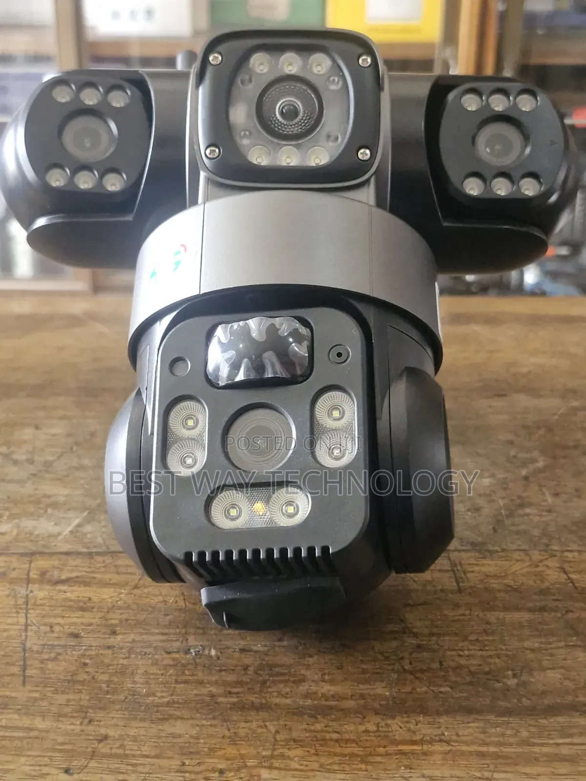 PTZ Solar Camera 4g 3lens V380