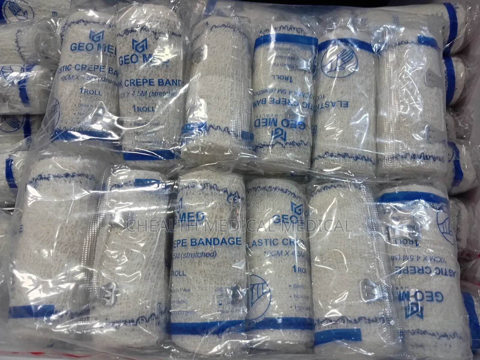 Elastic Crepe Bandage 4"
