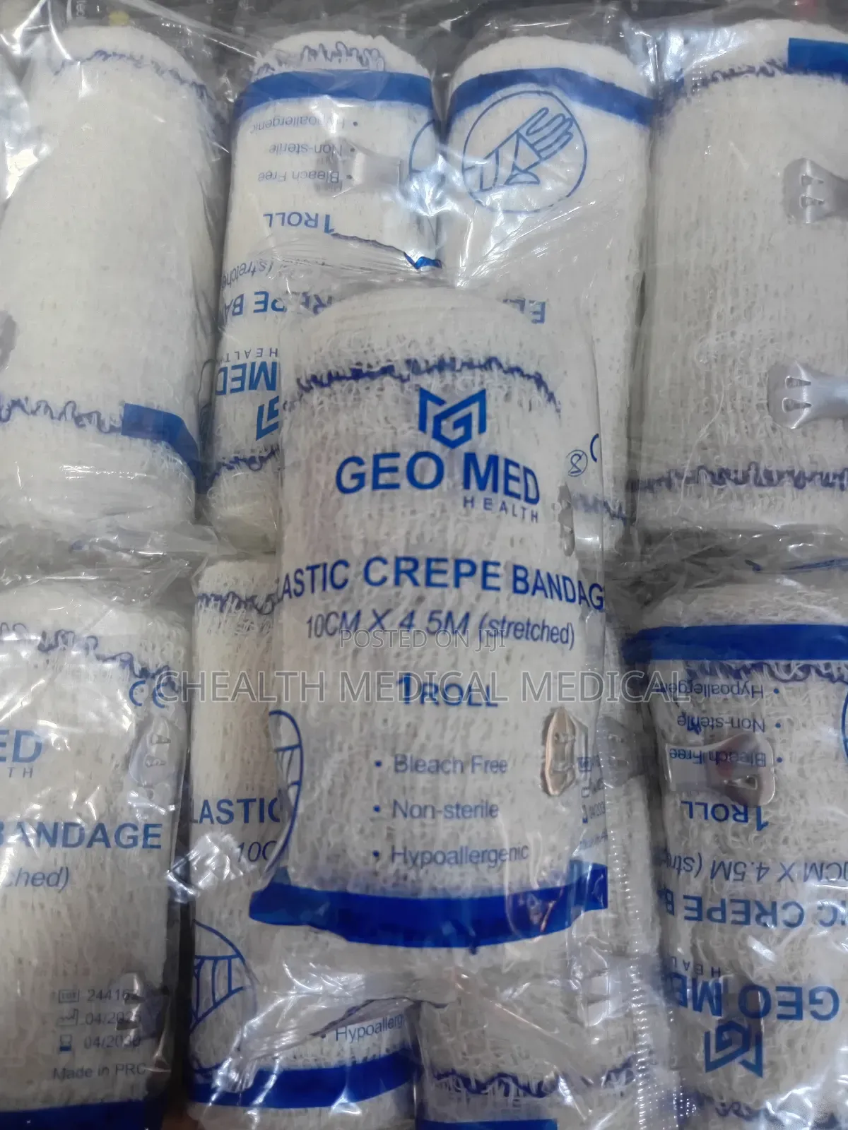 Elastic Crepe Bandage 4"
