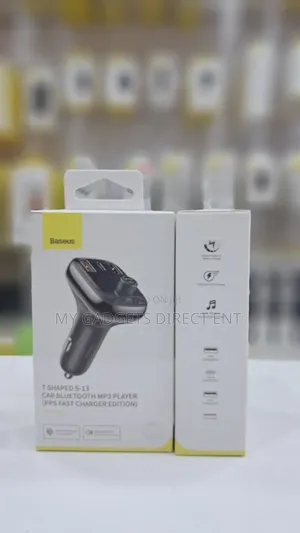 Baseus T Typed S-13 Pps Mp3 Car Charger Fm Transmitter