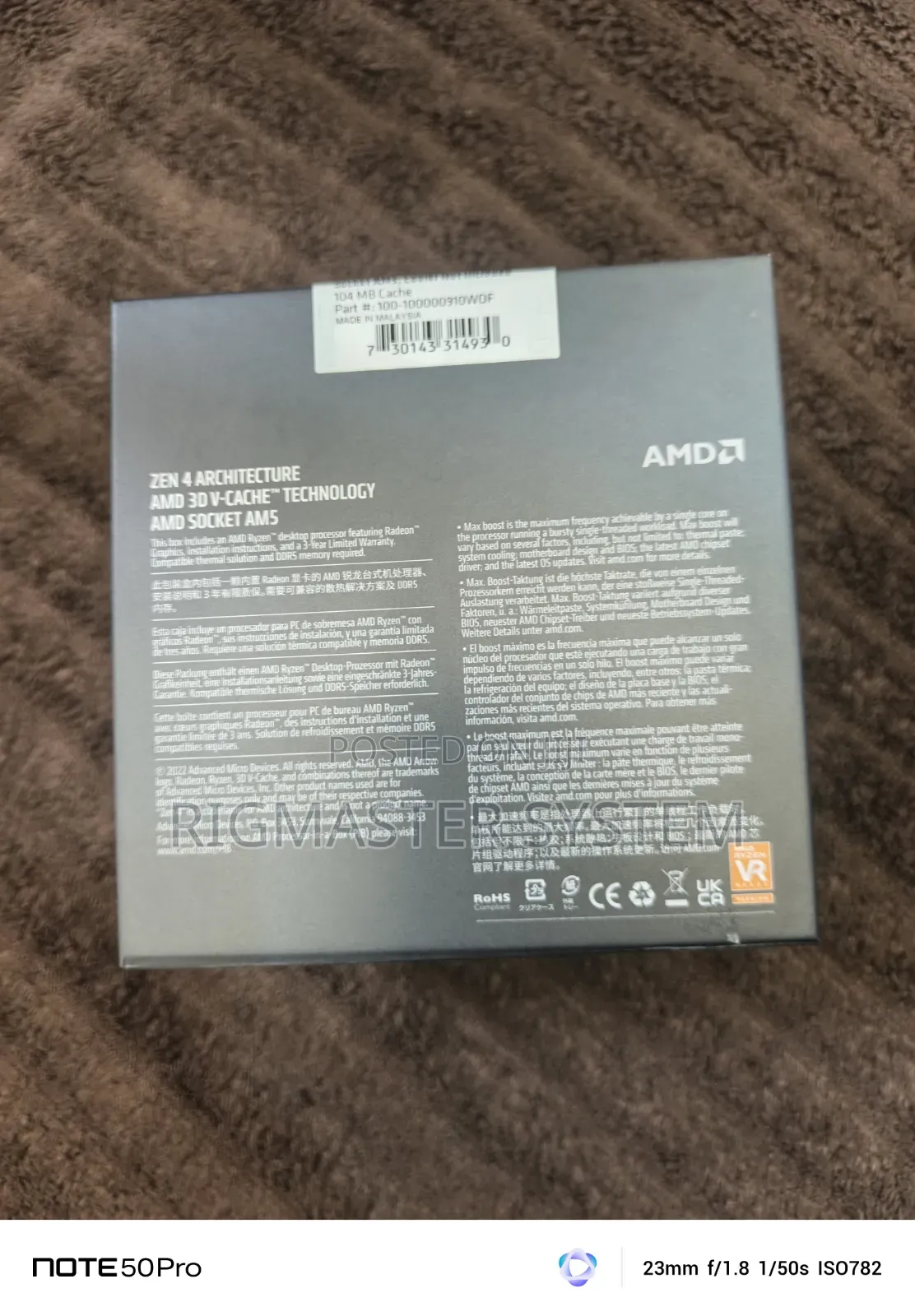 7800x3d / Asus Tuf Motherboard Combo