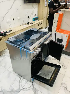 Spectacular Performance Sliver Gas Cooker Oven Rotisserie 60/90 5b