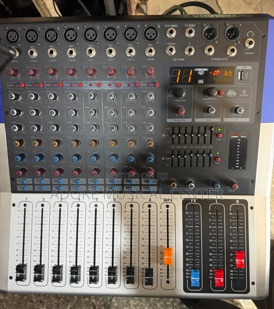 Yamaha Kv80 8 Channel Powered Mixer