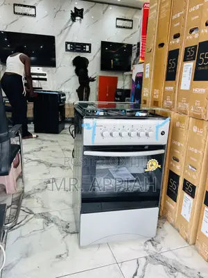 Get Premium Volcano 50x50 3 Gas + 1 Electric Burner With Oven Grill.