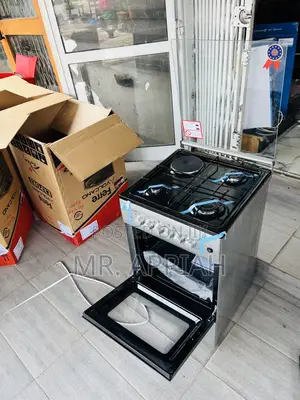 Choose Premium Volcano 50x50cm 3 Gas + 1 Electric Burner(Gray) 