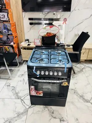 Get Premium Ferre 60x60cm 4 Gas Burner With Oven(Black) 