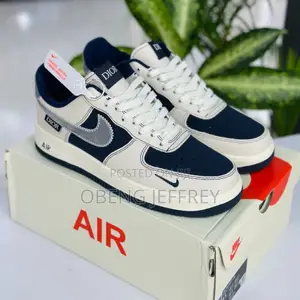 Original Dior Airforce Low Navy/White
